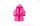 Gyerek köntös - Mikroszálas kapucnis - Disney Princess - 110-116 - rózsaszín