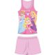 Disney Princesses sleeveless summer children's pajamas - cotton pajamas - light pink