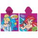 Disney-Prinzessinnen-Poncho für Kinder – 55 x 110 – rosa