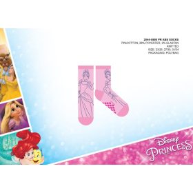 Disney Hercegnők csúszásgátlós teliplüss bokazokni gyerekeknek 