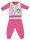 Disney Hercegnők téli pamut baba pizsama - interlock pizsama - pink - 80