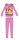 Disney Hercegnők téli vastag gyerek pizsama - pamut flanel pizsama - rózsaszín - 104