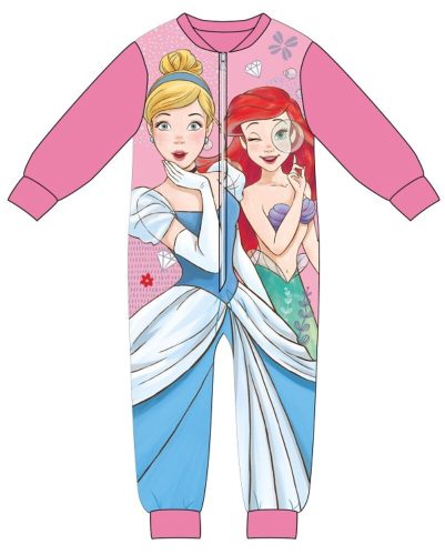 Disney Hercegnők egyberészes kezeslábas gyerek pizsama - interlock pamut pizsama