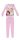 Disney Hercegnők téli pamut gyerek pizsama - interlock pizsama - világosrózsaszín - 110