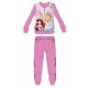 Disney Princess fleece pyžamo - zimné hrubé detské pyžamo - ružové - 98