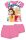 Disney Hercegnők pamut nyári együttes - póló-rövidnadrág szett - rózsaszín - 104
