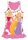 Disney Hercegnők nyári pamut strandruha - rózsaszín - 116