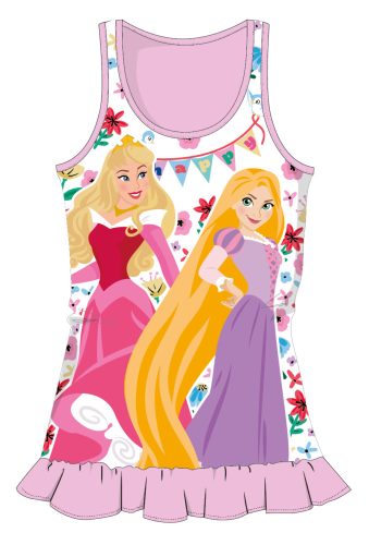 Disney Hercegnők nyári pamut strandruha - világosrózsaszín - 104