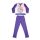 Téli flanel gyerek pizsama - Hercegnők - lila - 104