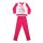 Téli flanel gyerek pizsama - Hercegnők - pink - 98