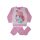 Téli flanel gyerek pizsama - Hercegnők - világosrózsaszín - 110