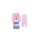 Pigiama lungo e sottile per bambini in cotone - Principesse Disney - 128 - rosa chiaro