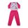 Gyerek téli coral pizsama - Hercegnők - pink - 104