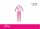 Disney Hercegnők vékony pamut gyerek pizsama - jersey pizsama - rózsaszín - 104