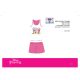 Pigiama estivo per bambini senza maniche Disney Princess - pigiama in cotone - rosa