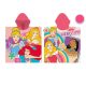Disney-Prinzessinnen-Kinderponcho – mit rosa Kapuze – 55 x 110