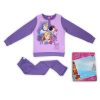 Téli pamut gyerek pizsama - Disney Hercegnők - lila - 116