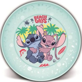 Stitch&Angel BPA mentes mikrózható műanyag lapostányér