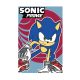 Sonic the hedgehog fleece blanket - 100 x 150 cm