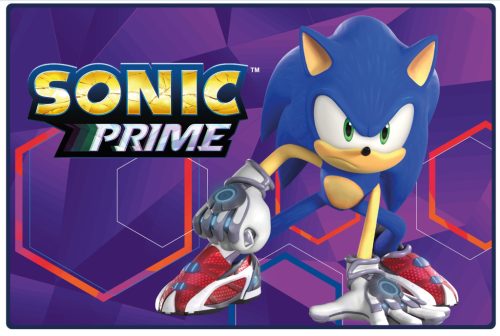 Tappeto Sonic the hedgehog, uscita dal bagno - 80 x 120 cm