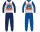 Sonic Pyjama aus Jersey-Baumwolle – Marineblau – 104