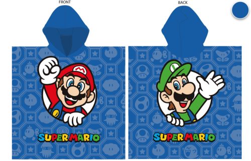 Super Mario 55x110 cm Fast -Drying Poncho