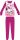 Snoopy női vékony pamut pizsama - jersey pizsama - pink - L