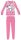 Snoopy hosszú vékony pamut gyerek pizsama -  jersey pizsama - rózsaszín - 104