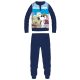 Snoopy langer, dünner Baumwoll-Kinderpyjama – Jersey-Pyjama – Dunkelblau – 116