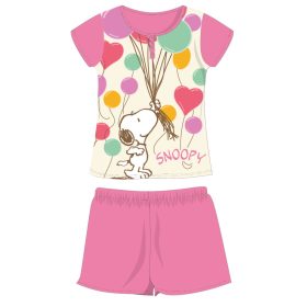   Pigiama estivo in cotone a maniche corte Snoopy - pigiama in jersey per bambini