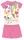 Snoopy Kurzarm-Sommer-Baumwollpyjama – Kinder-Jersey-Pyjama – Rosa – 104