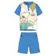 Pigiama estivo a maniche corte in cotone Snoopy - pigiama jersey per bambini - azzurro - 122