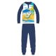 Pigiama lungo e sottile per bambini Snoopy - pigiama in jersey di cotone - blu scuro