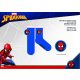 Calzini invernali caldi antiscivolo Spiderman per bambini - calzini sherpa - blu scuro - 31-34