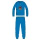 Spiderman winter thick children's pajamas - cotton flannel pajamas - light blue - 128