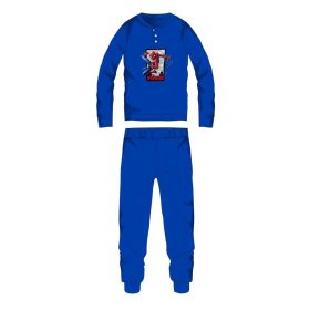 Spiderman téli pamut gyerek pizsama - interlock pizsama 