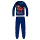 Spiderman-Fleece-Pyjama – winterdicker Kinder-Pyjama – dunkelblau – 128