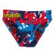 Costume da bagno Spider-Man per bambino - rosso-blu medio-blu scuro - 104