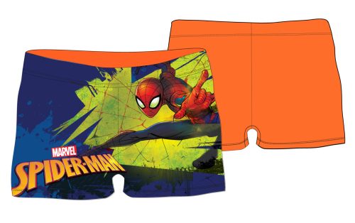 Spiderman Junge Badeboxer – UV-Orange – 122