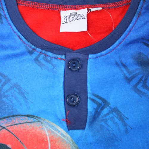 Gyerek téli coral pizsama - Pókember - piros - 98