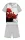 Spiderman Sommer-Kurzarm-Kinderpyjama – Pyjama aus Baumwolljersey – Grau – 104