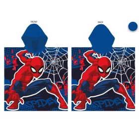 Spiderman 55x110 cm schnell -drying Poncho