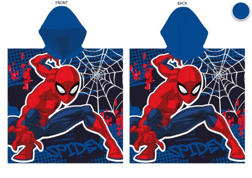 Spiderman 55x110 cm - poncho