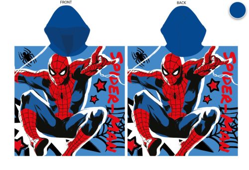 Spiderman 55x110 cm fast -drying poncho