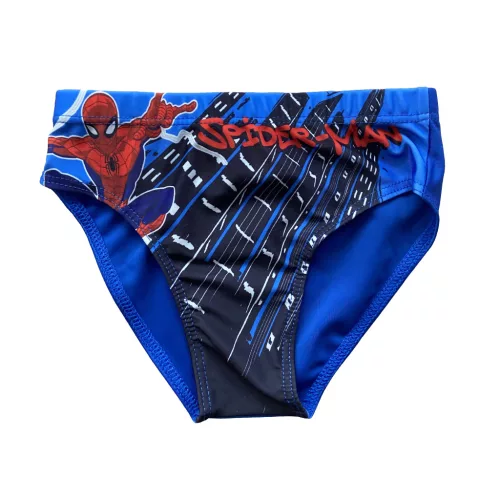 Set da spiaggia 4 pezzi Spiderman web swing (borsa da palestra+berretto da baseball+pantaloni da bagno+occhialini da nuoto)