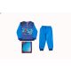 Pigiama per bambini in flanella - Spiderman - blu medio - 104