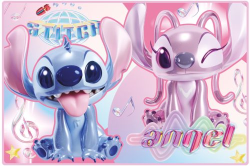 Tappeto Disney Stitch, uscita bagno - 80 x 120 cm