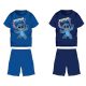 Disney Stitch pamut nyári együttes - póló-rövidnadrág szett - sötétkék - 110