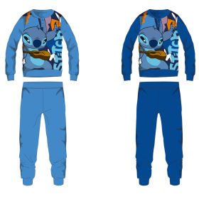 Disney Stitch pamut flanel gyerek pizsama