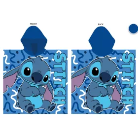   Disney Stitch OHANA VIBES törölköző poncsó 50x100 cm (Fast Dry)